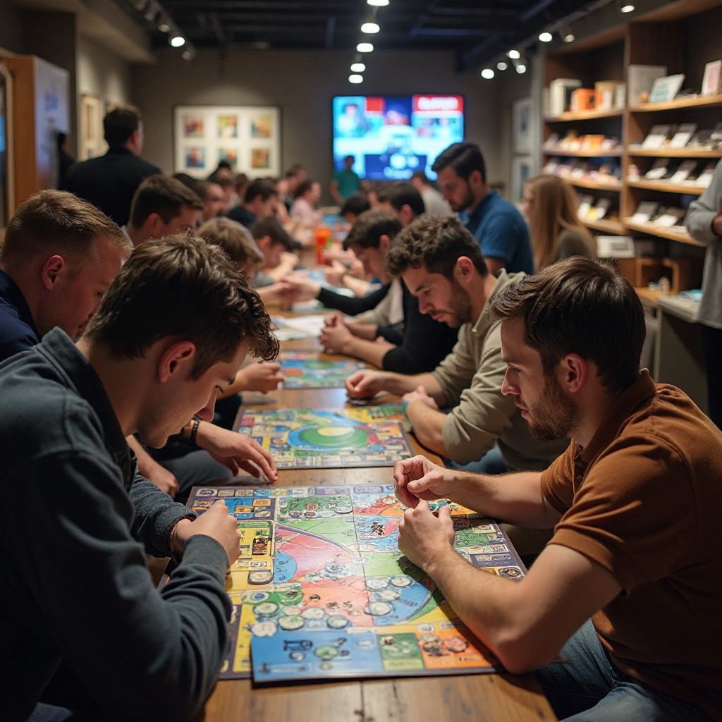 Strategy tournament in progress